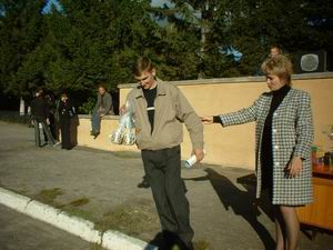 Егоркинцы - участники эстафеты на призы газеты "Вперед"